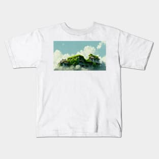 Above the clouds Kids T-Shirt